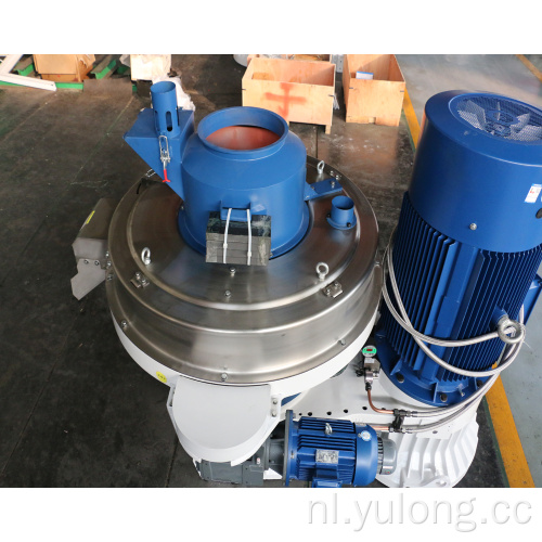 XGJ560 pellet machineproductie 6 mm of 8 mm biomassa zaagsel pellet export naar Vietnam